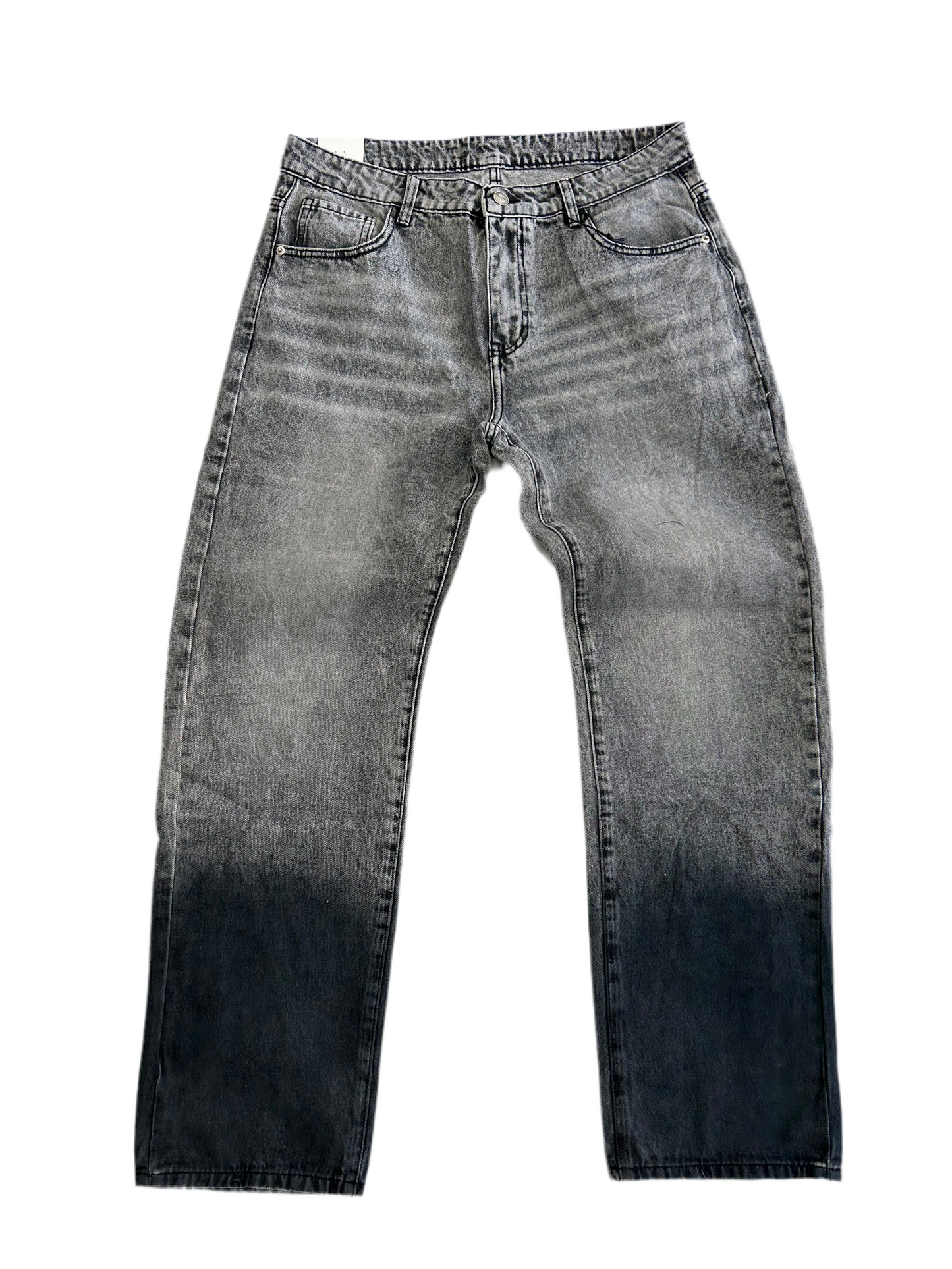 Jeans baggy sfumato